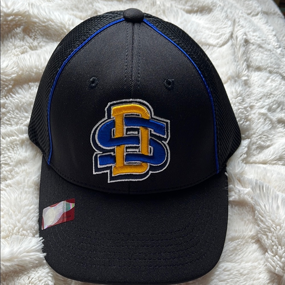Black and Blue Logo Cap